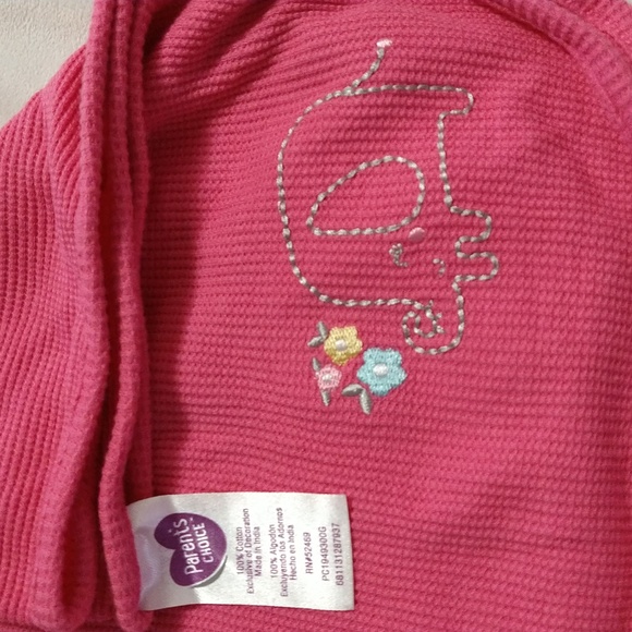 6 Carter's Elephant Baby Theme Girls Set - Picture 3 of 16